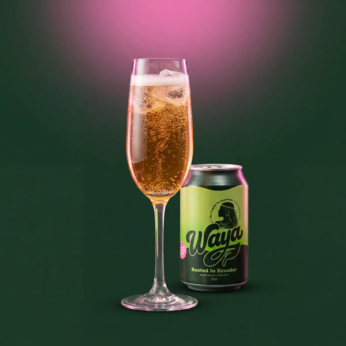 Disco Waya — Signature Drink mit WAYA Guayusa